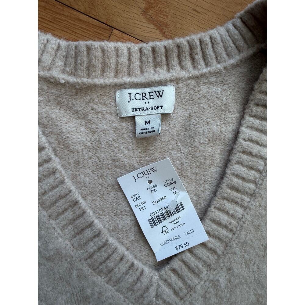 NWT j. Crew ultra soft vest - Picture 2 of 3